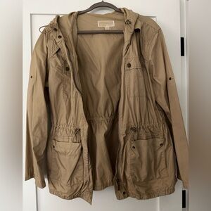 Michael Kors Tan Utility Jacket